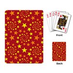 Star Stars Pattern Design Playing Card Back