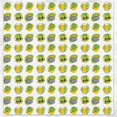 St Patrick S Day Background Symbols Canvas 16  X 16   by Nexatart
