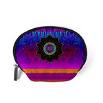 Air And Stars Global With Some Guitars Pop Art Accessory Pouches (Small)  Back