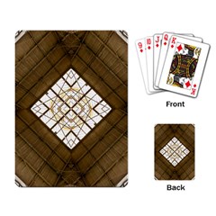 Steel Glass Roof Architecture Playing Card by Nexatart