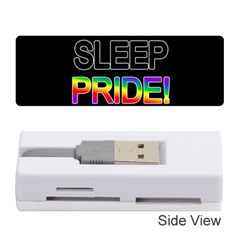Eat Sleep Pride Repeat Memory Card Reader (stick)  by Valentinaart