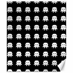 Emoji Baby Vampires Pattern Canvas 8  X 10  by dflcprints