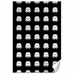 Emoji Baby Vampires Pattern Canvas 20  X 30   by dflcprints