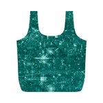 /r/Place Emerald Full Print Recycle Bags (M)  Back