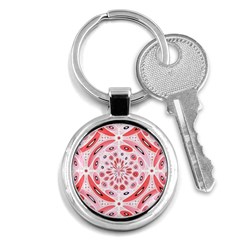 Geometric Harmony Key Chains (round)  by linceazul