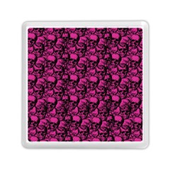 Skulls Pattern  Memory Card Reader (square)  by Valentinaart