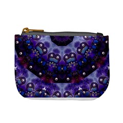 Pearls On Lavender Mini Coin Purse by KirstenStar