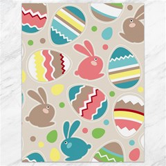 Easter Rabbit Bunny Rainbow Canvas 18  X 24   by Mariart