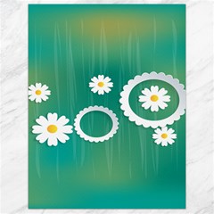 Sunflower Sakura Flower Floral Circle Green Canvas 18  X 24   by Mariart