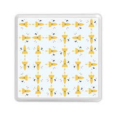 Spaceships Pattern Memory Card Reader (square)  by linceazul