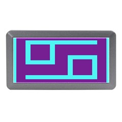 Illustrated Position Purple Blue Star Zodiac Memory Card Reader (mini) by Mariart