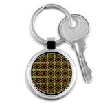 Kiwi Like Pattern Key Chains (Round)  Front