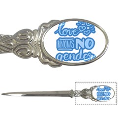 Love Knows No Gender Letter Openers by Valentinaart