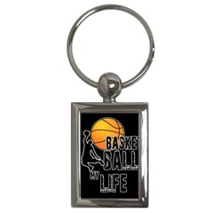 Basketball Is My Life Key Chains (rectangle)  by Valentinaart