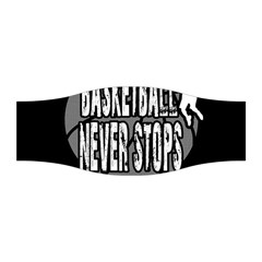 Basketball Never Stops Stretchable Headband by Valentinaart