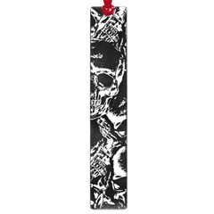 Skulls Pattern Large Book Marks by ValentinaDesign