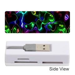 Saga Colors Rainbow Stone Blue Green Red Purple Space Memory Card Reader (stick)  by Mariart