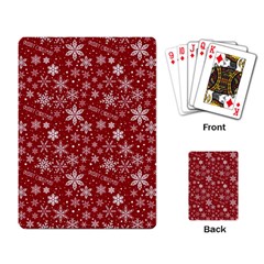 Merry Christmas Pattern Playing Card by Nexatart
