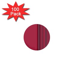 Lines 1  Mini Buttons (100 Pack)  by ValentinaDesign