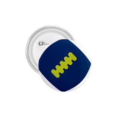 Football America Blue Green White Sport 1 75  Buttons by Mariart