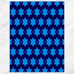 Star Blue Space Wave Chevron Sky Canvas 18  X 24   by Mariart