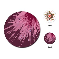 Big Bang Playing Cards (round)  by ValentinaDesign