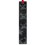 Skull pattern Large Book Marks Front