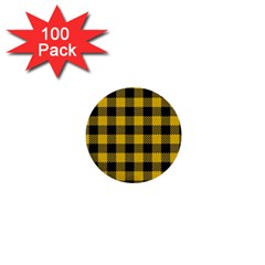 Plaid Pattern 1  Mini Buttons (100 Pack)  by ValentinaDesign