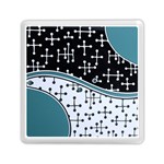 Decoboom Custom Pickguard Engraved Eames Dots Memory Card Reader (Square)  Front