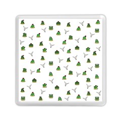 Cactus Pattern Memory Card Reader (square)  by Valentinaart