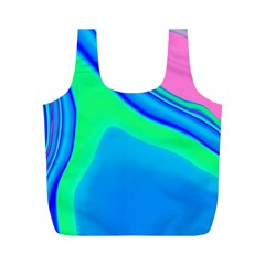 Aurora Color Rainbow Space Blue Sky Full Print Recycle Bags (m)  by Mariart