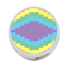 Carmigender Flags Rainbow 4-port Usb Hub (one Side) by Mariart