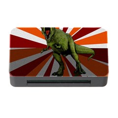 Dinosaurs T-rex Memory Card Reader With Cf by Valentinaart