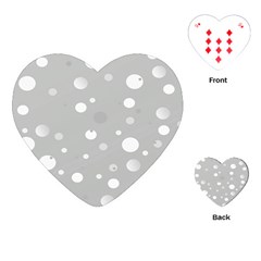 Decorative Dots Pattern Playing Cards (heart)  by ValentinaDesign
