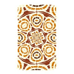 Brown And Tan Abstract Memory Card Reader by linceazul