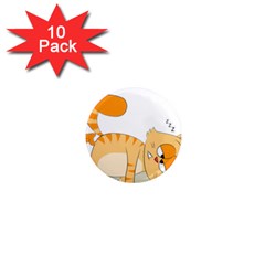 Even Cat Hates Monday 1  Mini Magnet (10 Pack)  by Catifornia