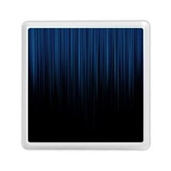 Black Blue Line Vertical Space Sky Memory Card Reader (square)  by Mariart