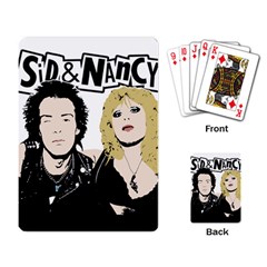 Sid And Nancy Playing Card by Valentinaart