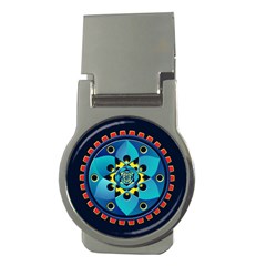 Abstract Mechanical Object Money Clips (round)  by linceazul