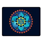 Abstract Mechanical Object Double Sided Fleece Blanket (Small)  45 x34  Blanket Front