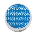 Fish pattern 4-Port USB Hub (Two Sides)  Front