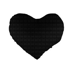 Pattern Standard 16  Premium Heart Shape Cushions by ValentinaDesign