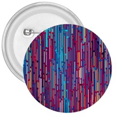Vertical Behance Line Polka Dot Blue Green Purple Red Blue Black 3  Buttons by Mariart