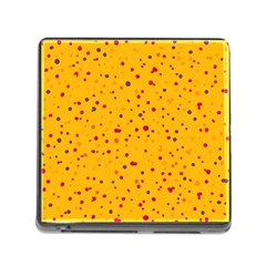Dots Pattern Memory Card Reader (square) by ValentinaDesign