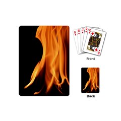Fire Flame Pillar Of Fire Heat Playing Cards (mini)  by Nexatart
