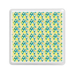 Colorful Triangle Pattern Memory Card Reader (square)  by berwies