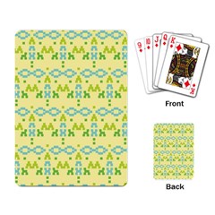Simple Tribal Pattern Playing Card by berwies