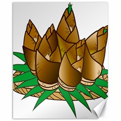 Young Bamboo Canvas 16  X 20   by Mariart
