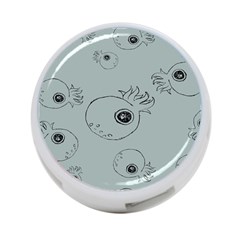 Tiny Octopus 4-port Usb Hub (two Sides)  by Mariart