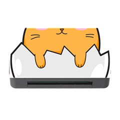 Yellow Cat Egg Memory Card Reader With Cf by Catifornia